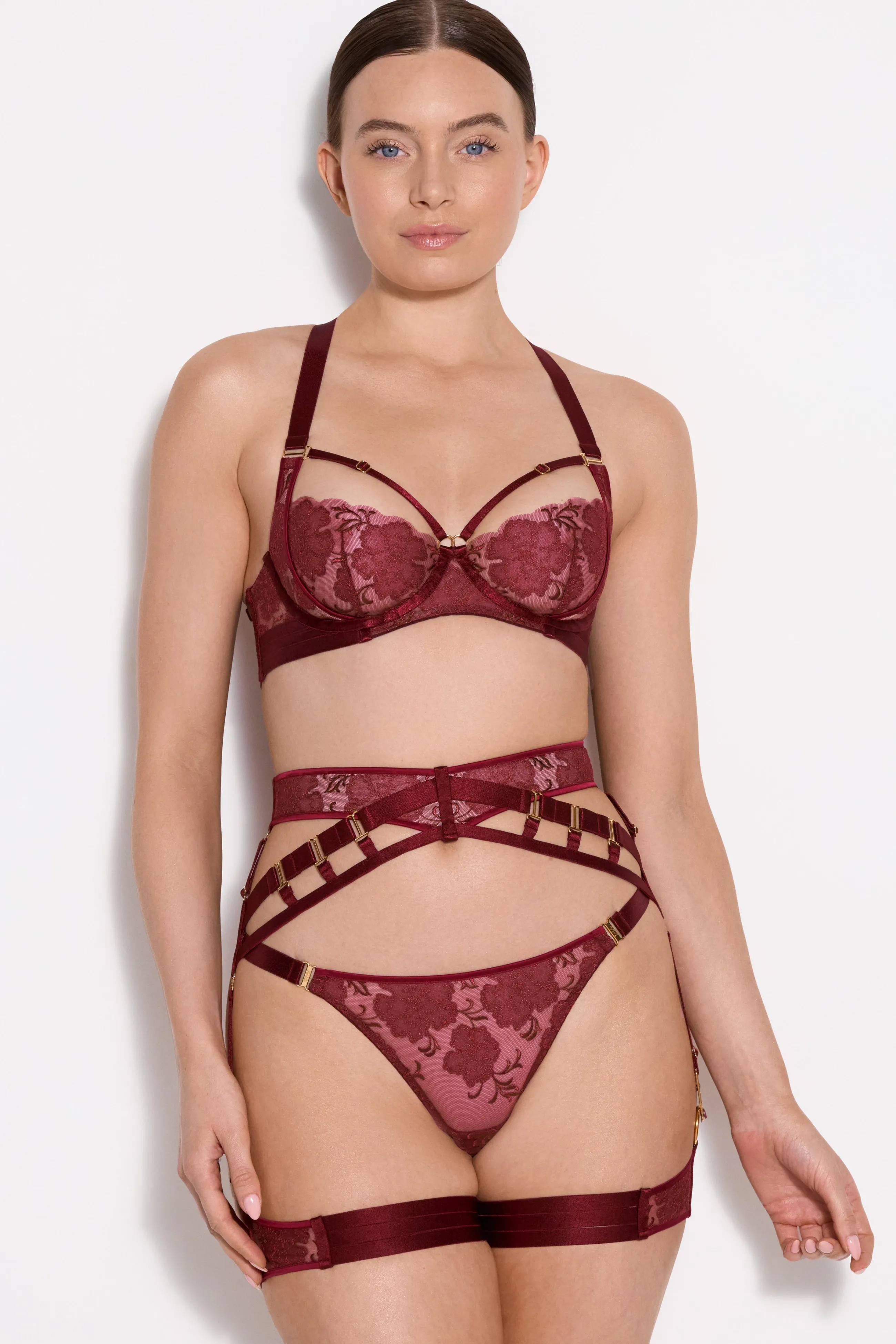 Bordelle Amaya Strap Suspender | Lace | Suspenders