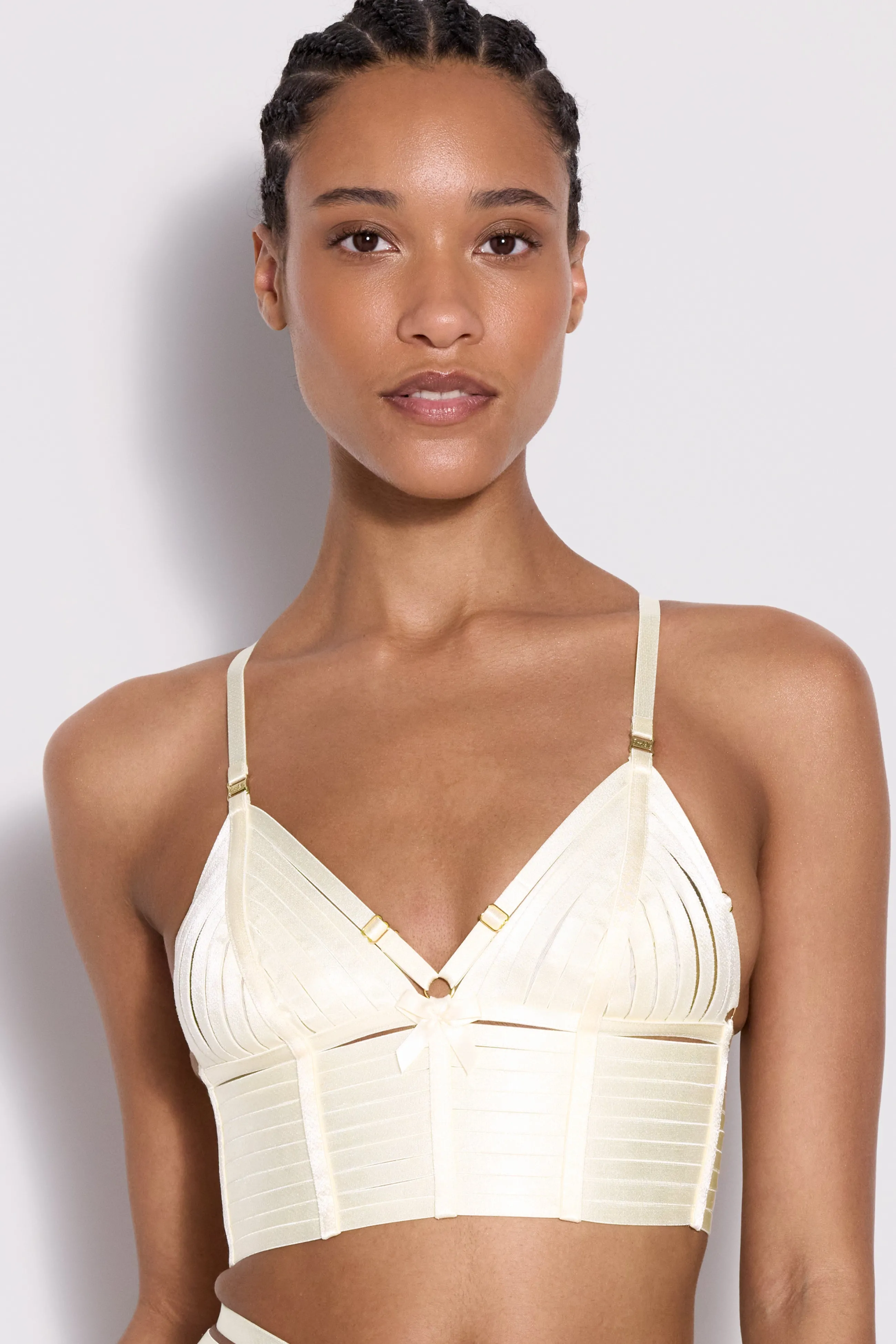 Bordelle Bondage-Belle Crop Top | Bras