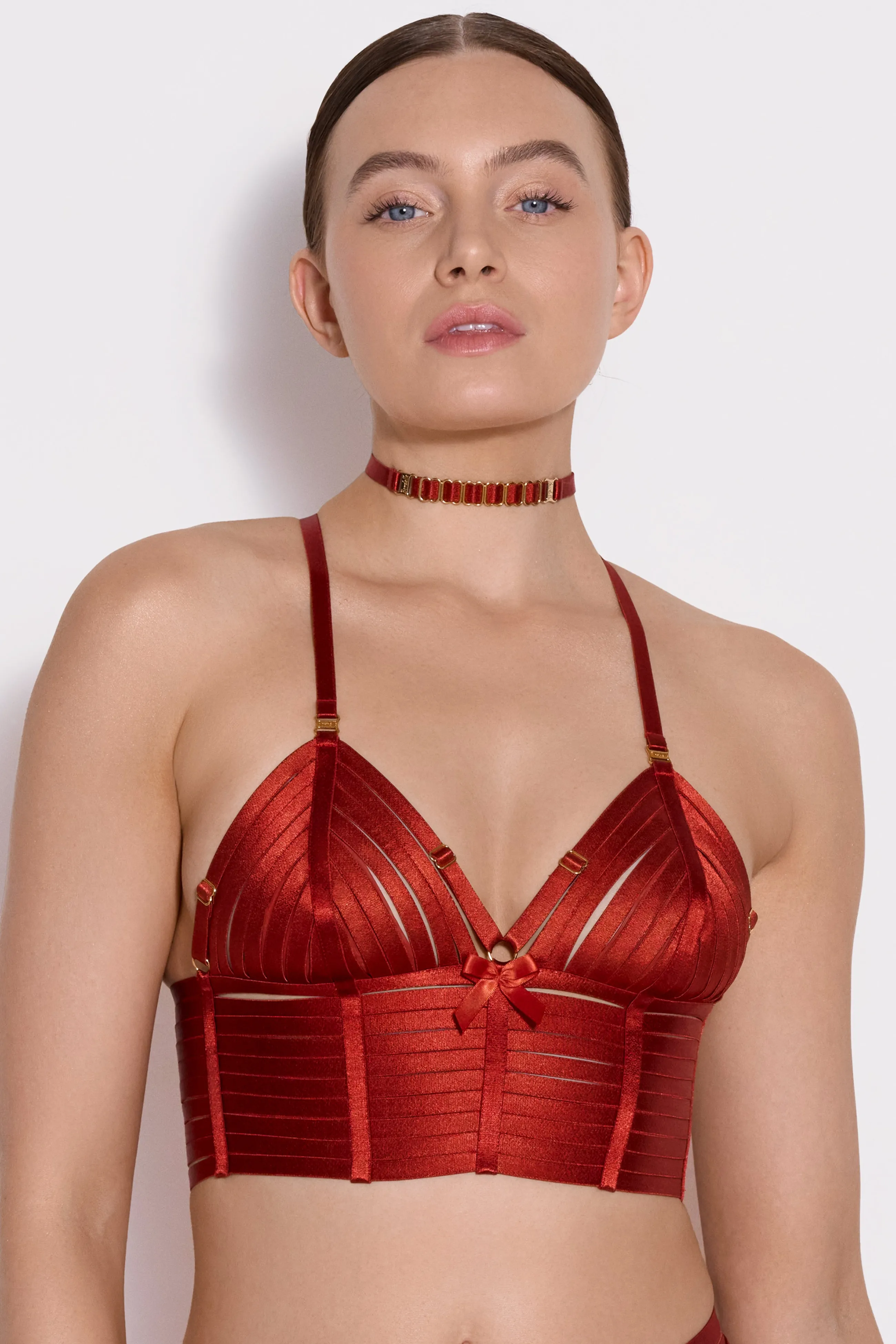 Bordelle Bondage-Belle Crop Top | Bras