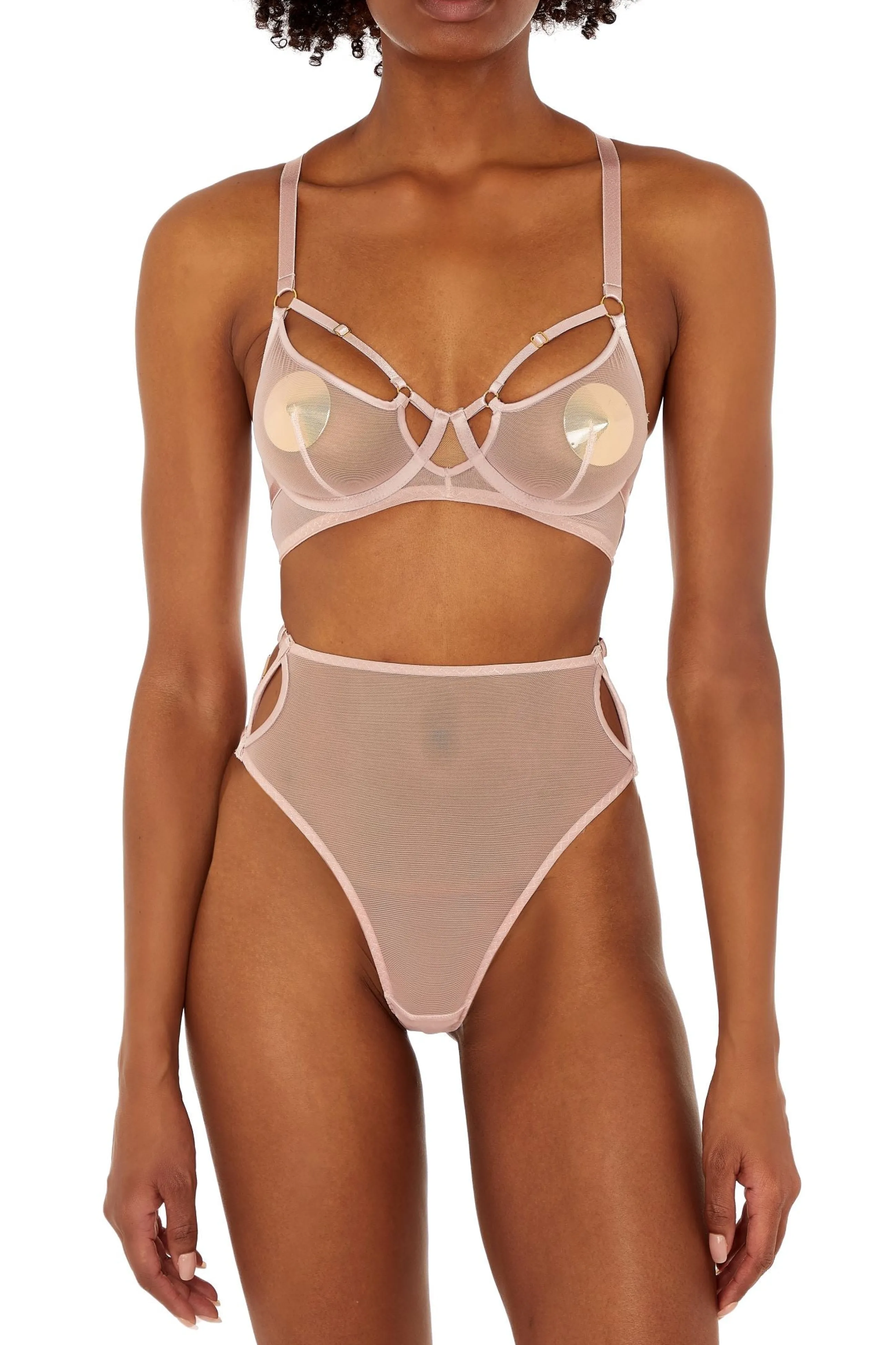 Bordelle Kora High Waist Thong | Thongs