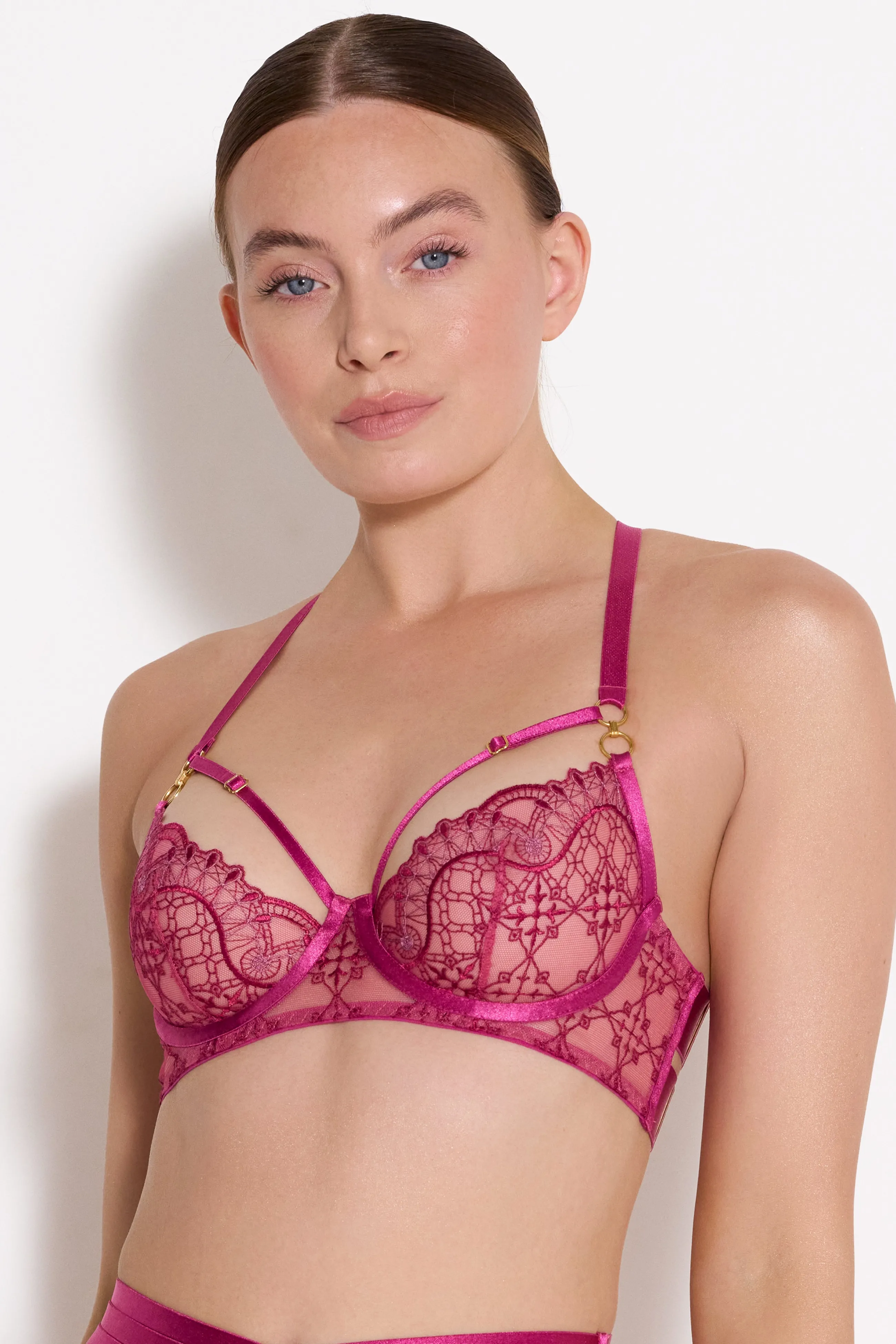 Bordelle Mari Balconette Wire Bra | Lace | Bras