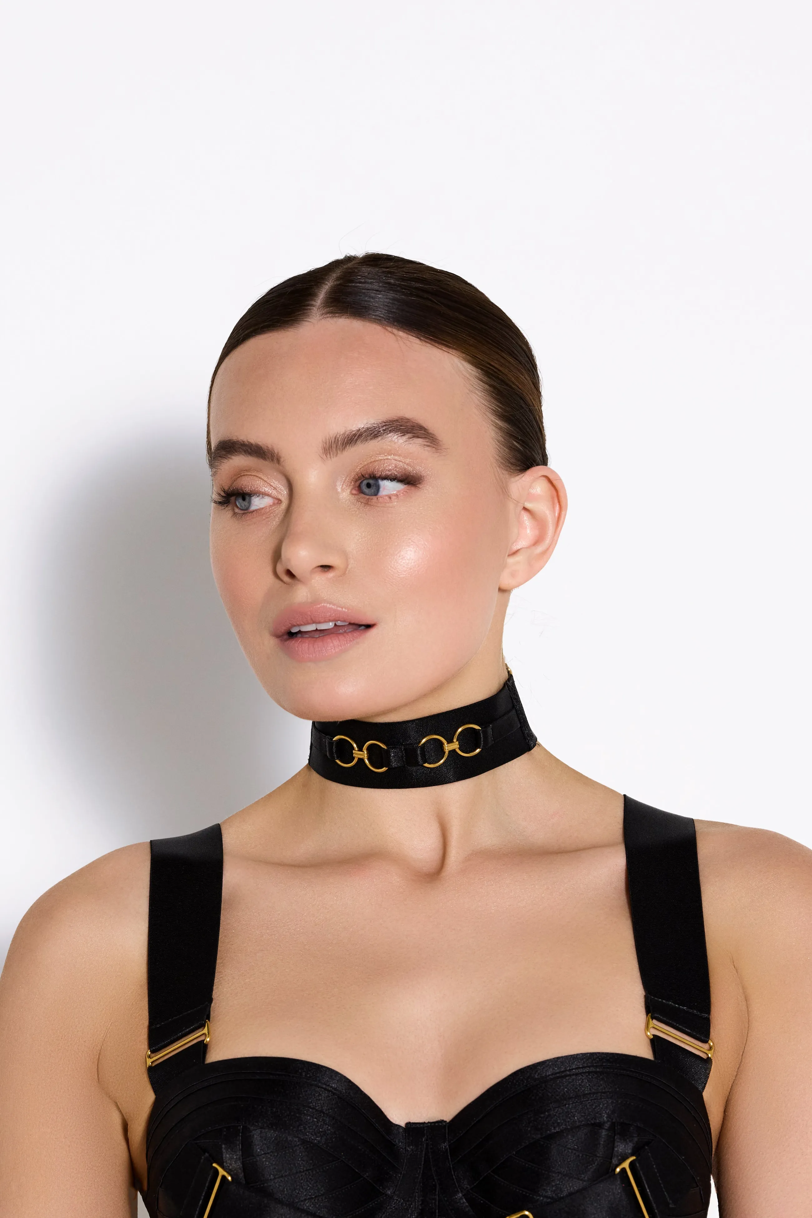 Bordelle Retta Wide Strap Collar | Accessories