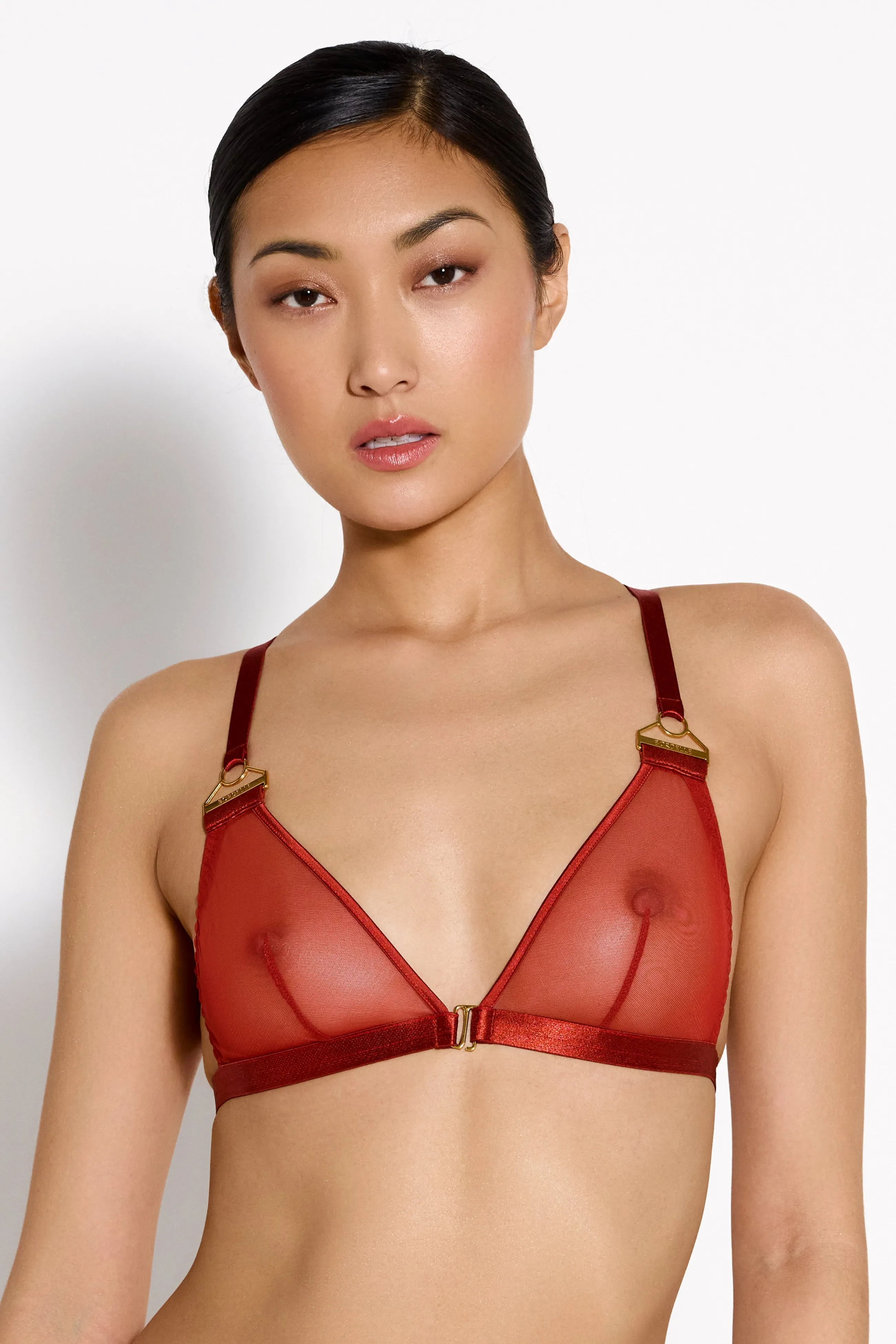 Bordelle Signature Mesh Triangle Bra | Bras