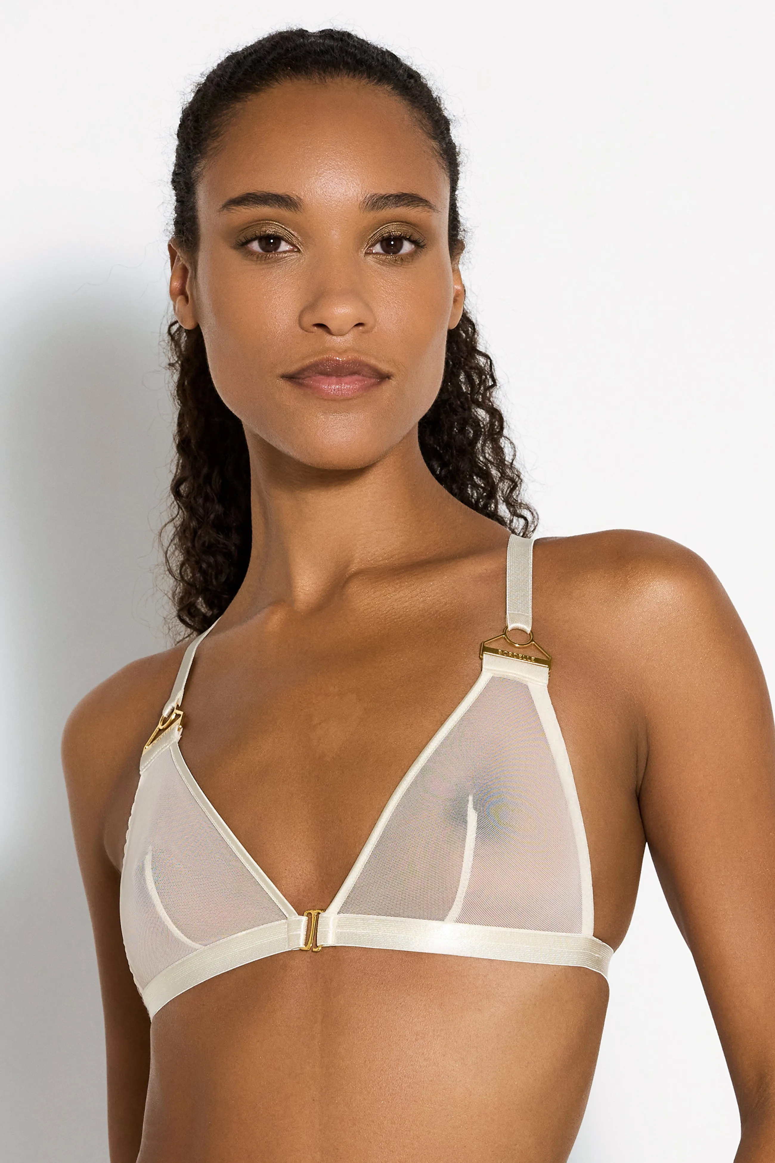 Bordelle Signature Mesh Triangle Bra | Bras