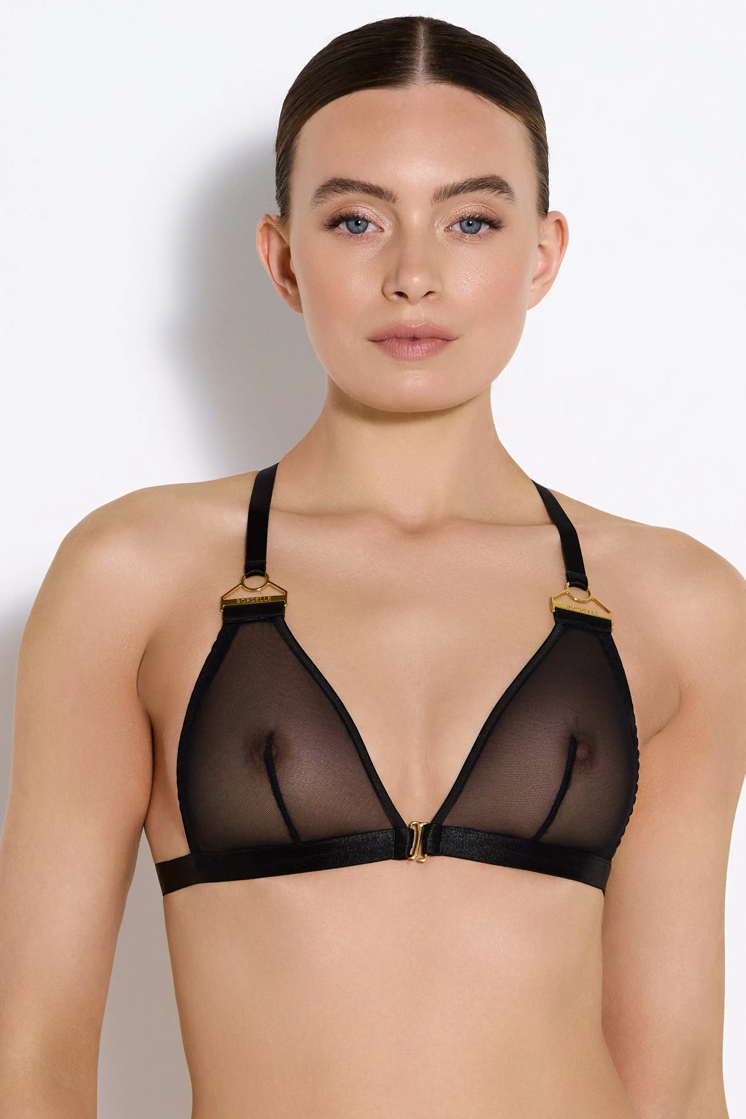 Bordelle Signature Mesh Triangle Bra | Bras