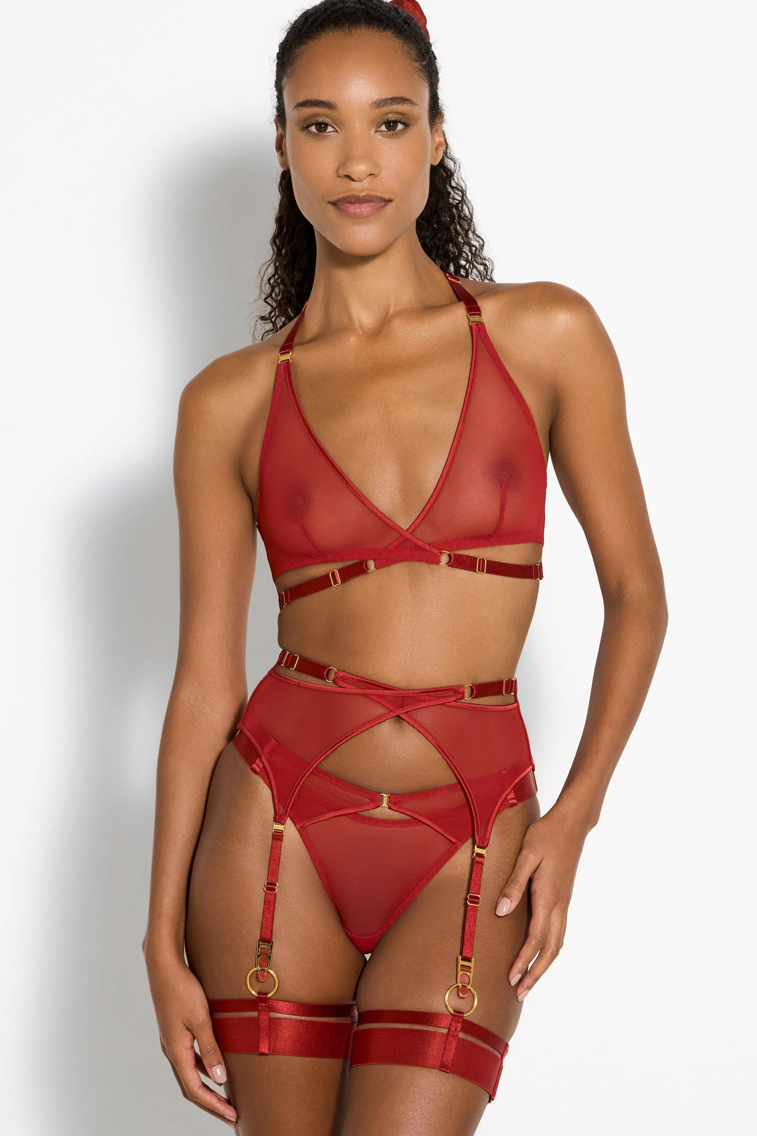 Bordelle Signature Mesh Wrap Bra | Bras