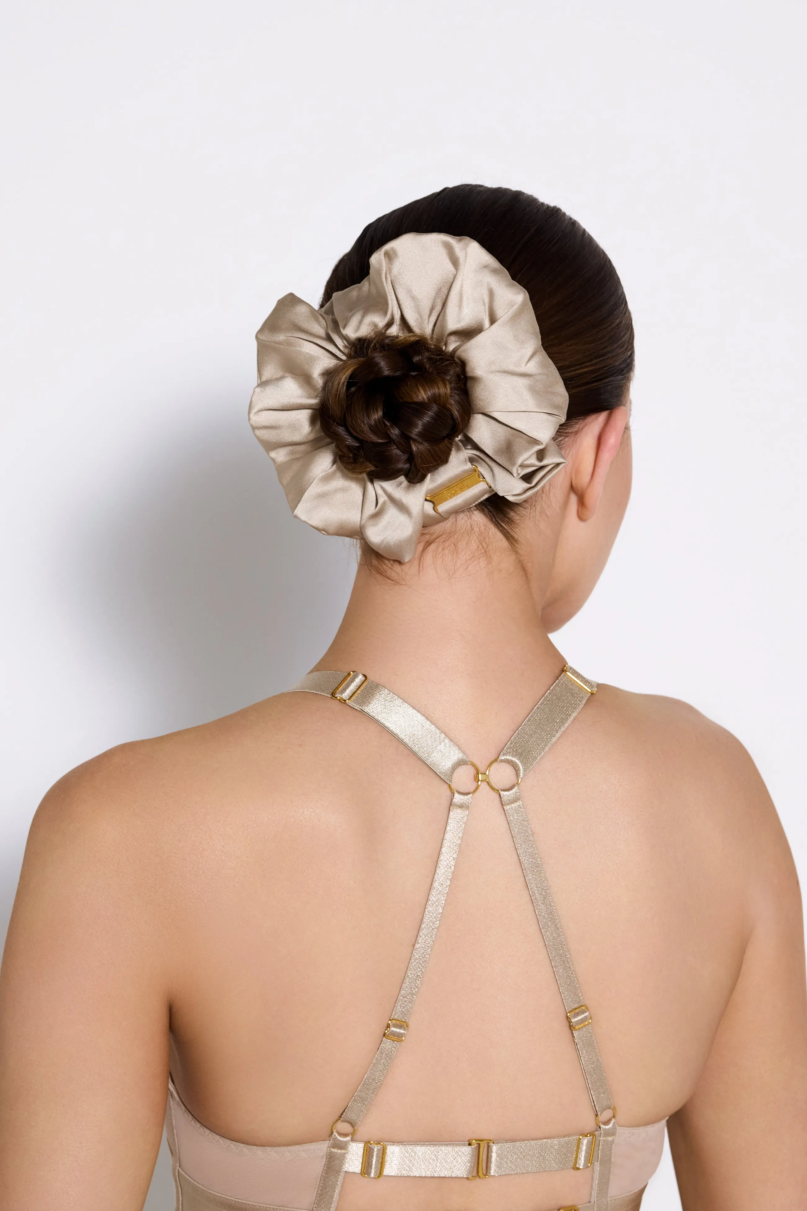 Bordelle Signature Oversized Scrunchie | Scrunchies | Accessories