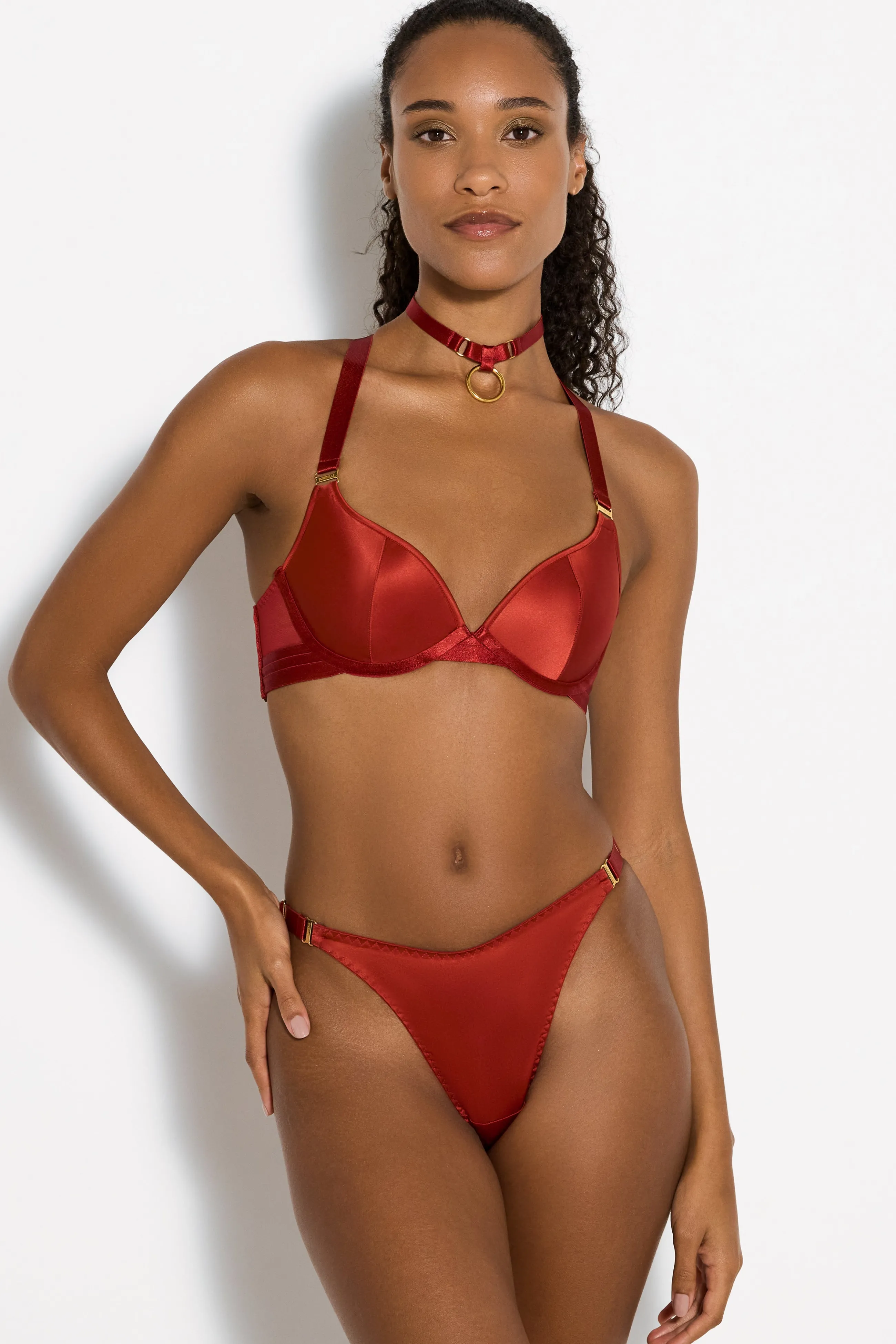 Bordelle Signature Silk Push-Up Bra | Bras