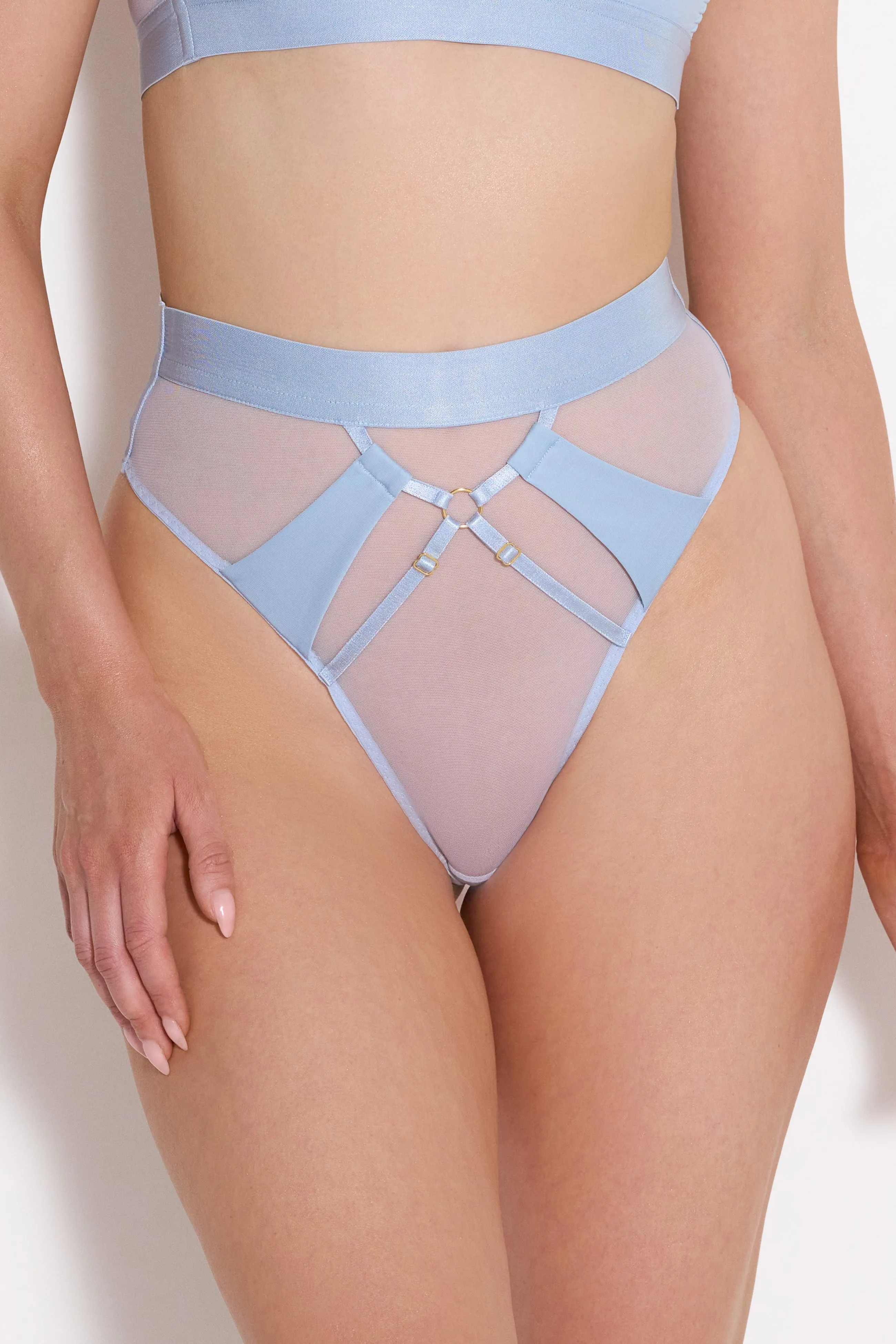 Bordelle Vero High Waist Thong | Thongs